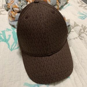 Michael Kors🤎 Brown monogram 🤎classic baseball hats/cap